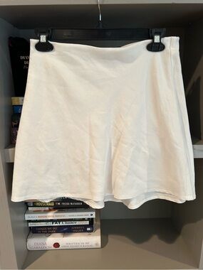 NWT Anthropologie White Mini Skirt